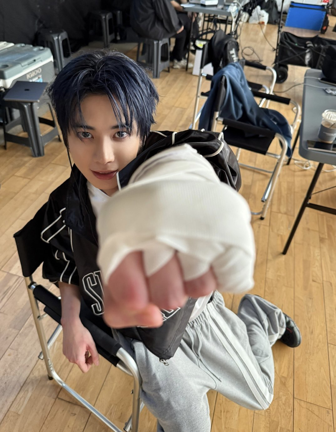 太顯 (TOMORROW X TOGETHER)粉絲拍下的瞬間