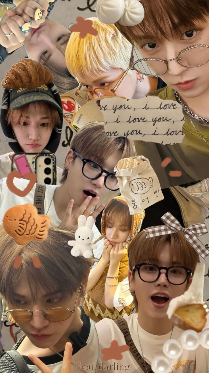 A heartfelt wallpaper shared by Riwoo (BOYNEXTDOOR)'s fans