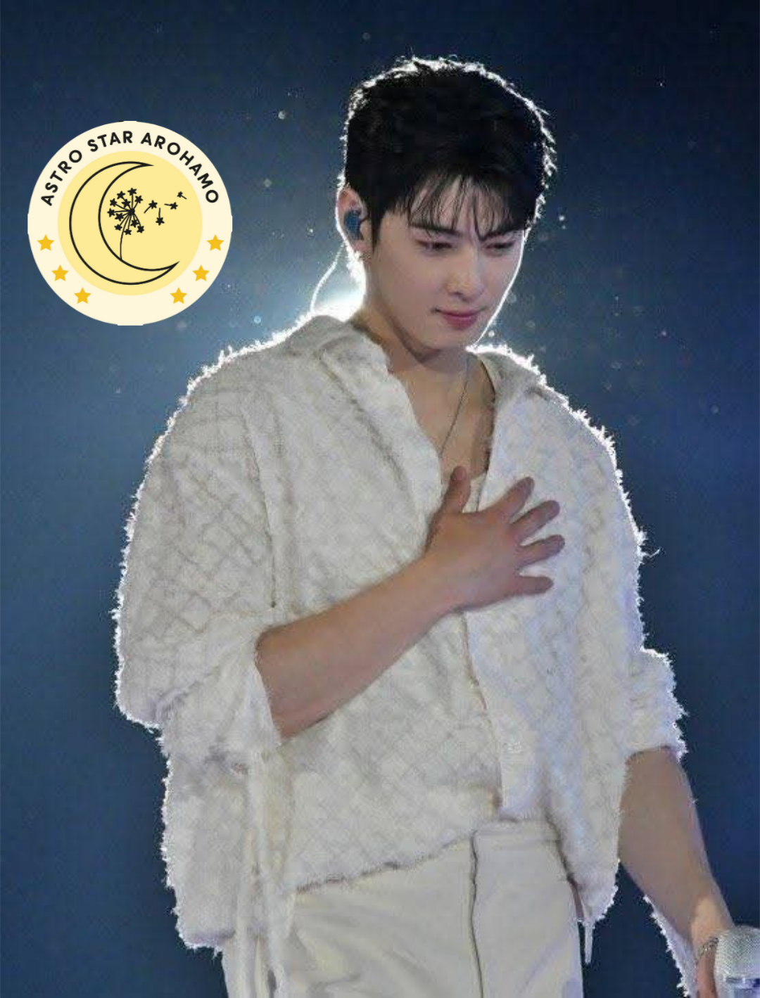 A moment captured by Eunwoo (ASTRO)'s fan