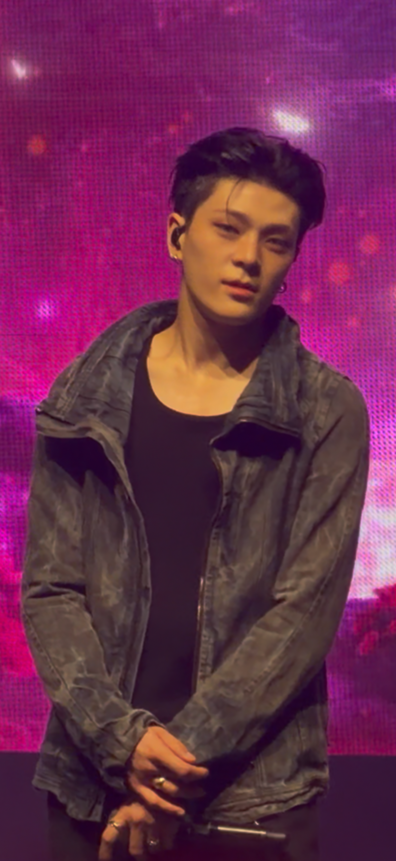 Recent activity shot of Kim Junmin (WHIB)