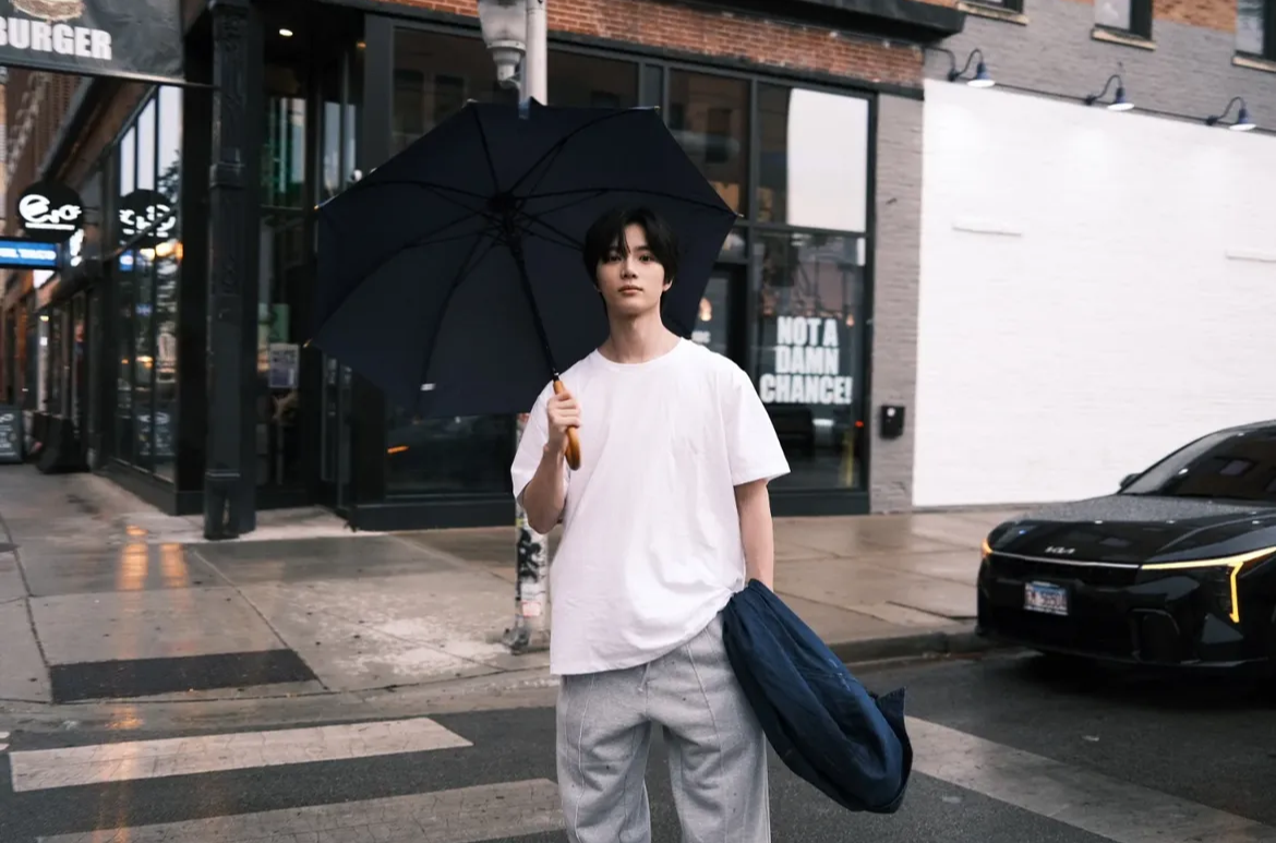 A moment captured by Beomgyu (TOMORROW X TOGETHER)'s fan