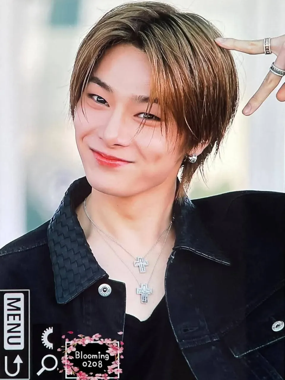 A moment captured by I.N (Stray Kids)'s fan