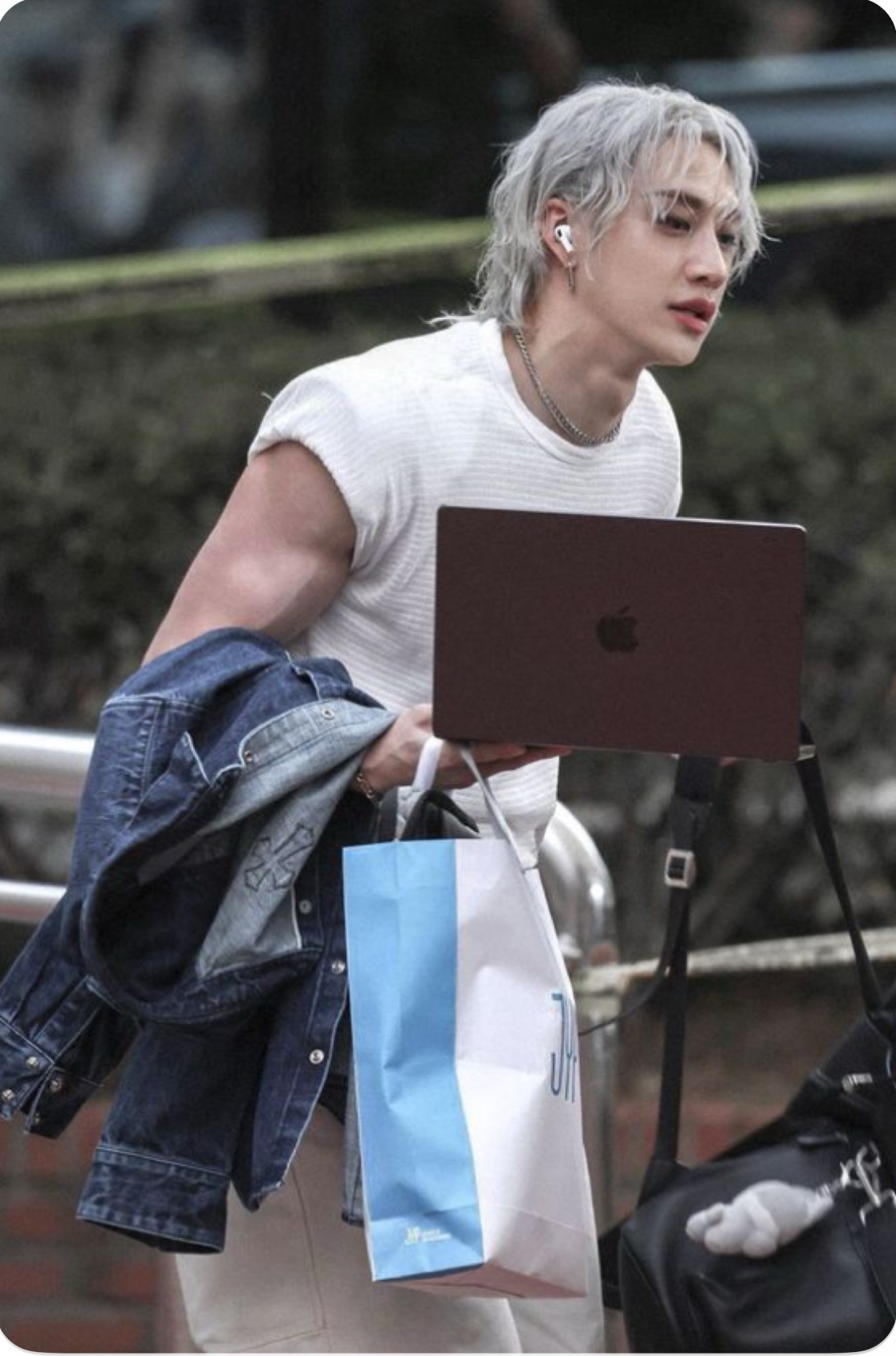 Behind-the-scenes cut of Bang Chan (Stray Kids)