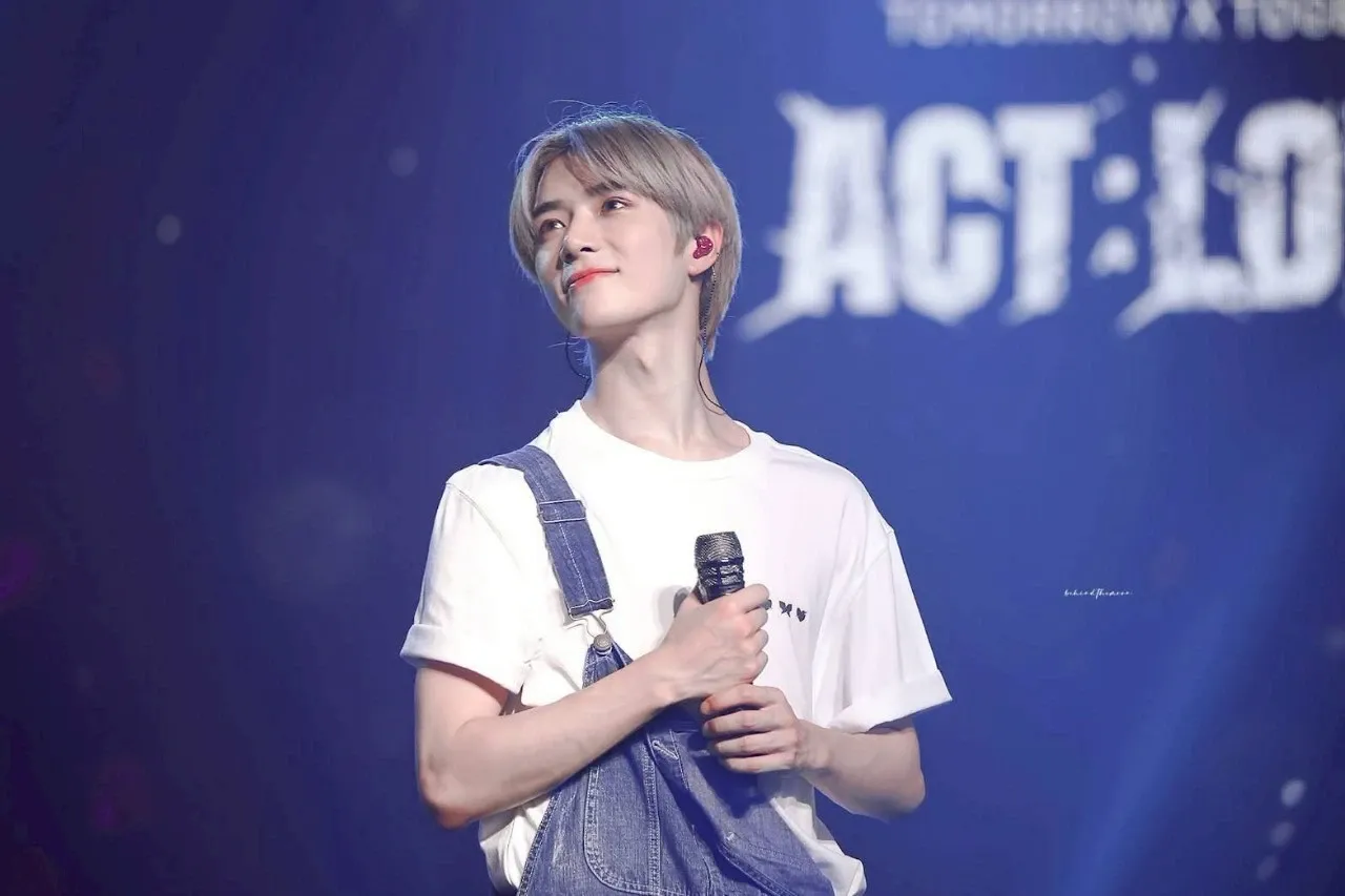 Behind-the-scenes cut of Beomgyu (TOMORROW X TOGETHER)