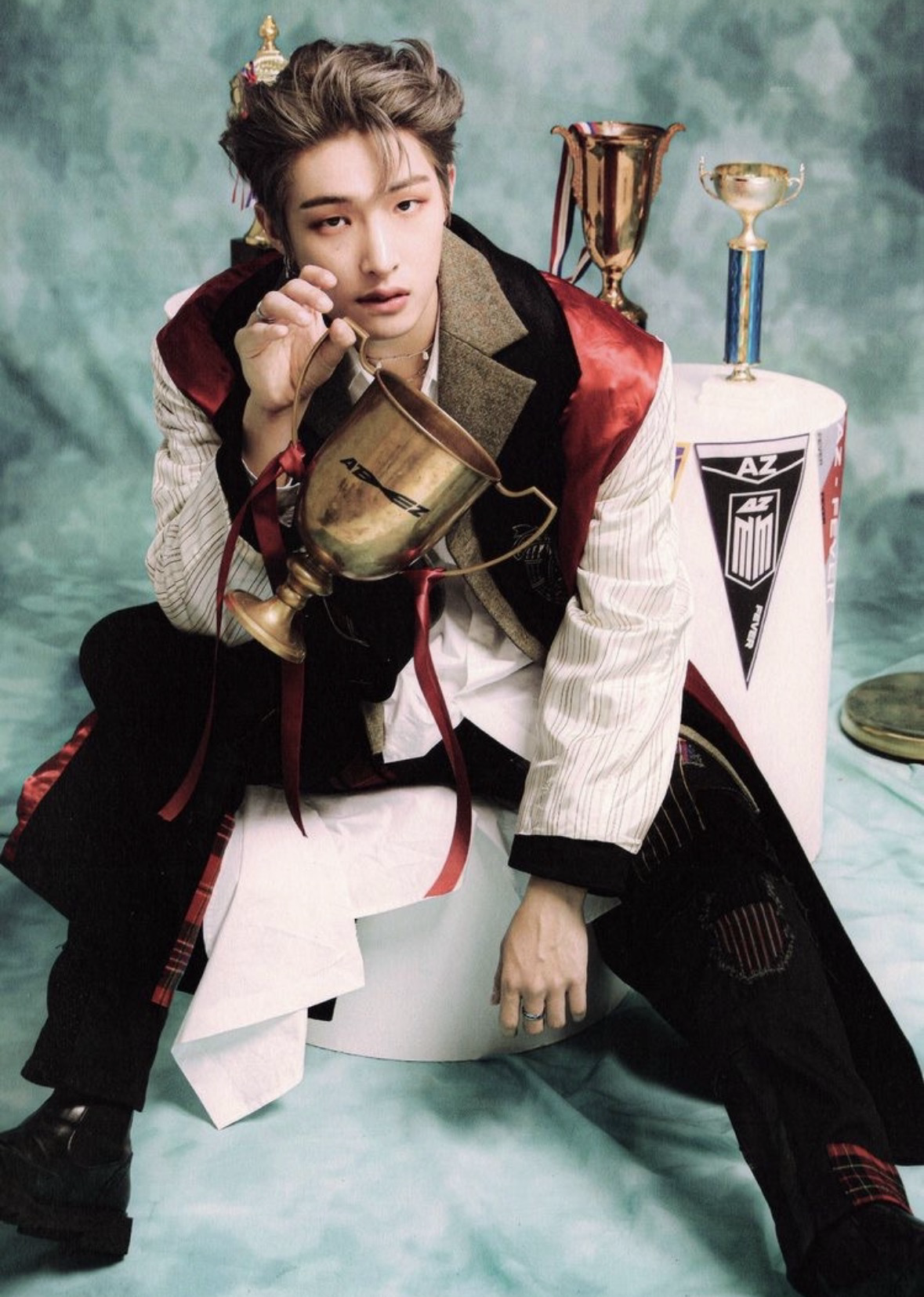 Recent activity shot of Mingi (ATEEZ)