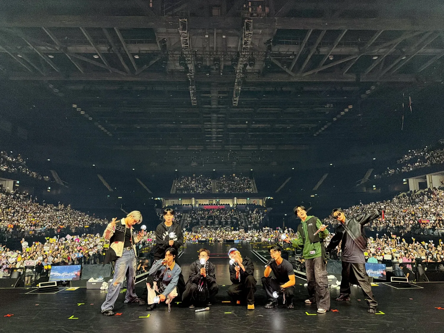 ATEEZ粉絲拍下的瞬間