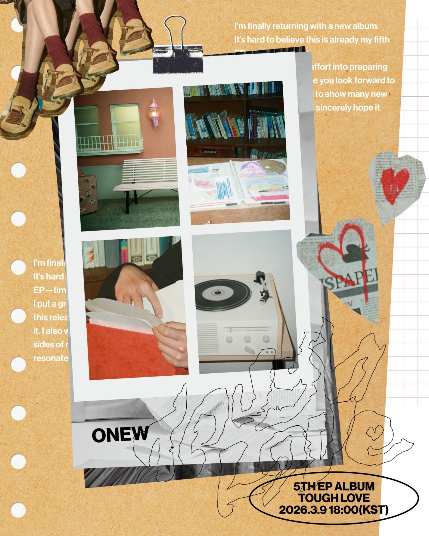 Recent activity shot of Onew (SHINee)