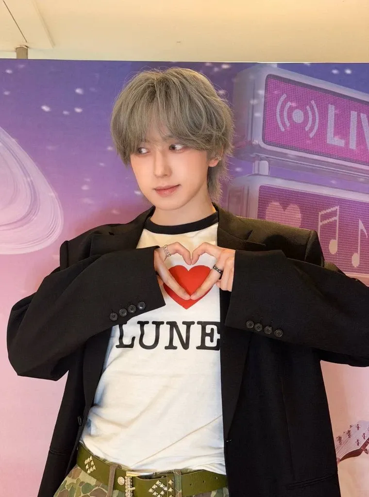 Recent activity shot of Fuma (&TEAM)