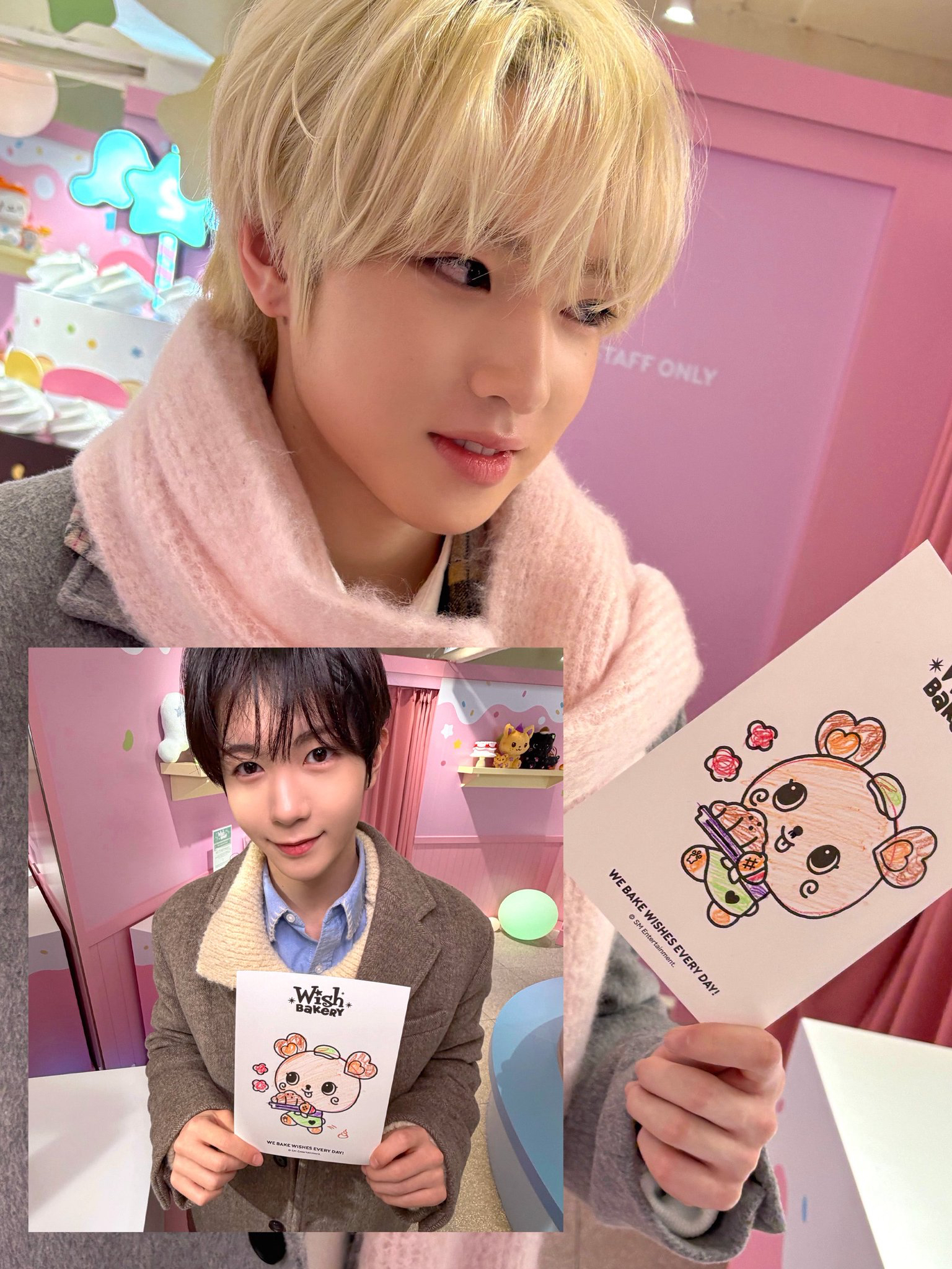 Recent activity shot of Sakuya (NCT WISH)