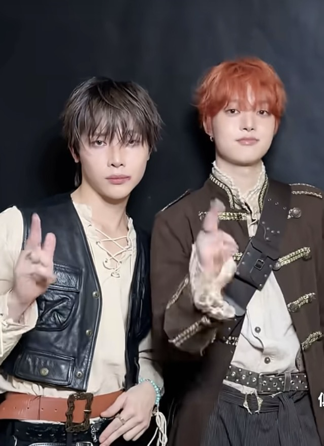 A moment captured by Nicholas (&TEAM)'s fan