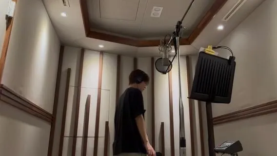 Recent activity shot of Seungmin (Stray Kids)