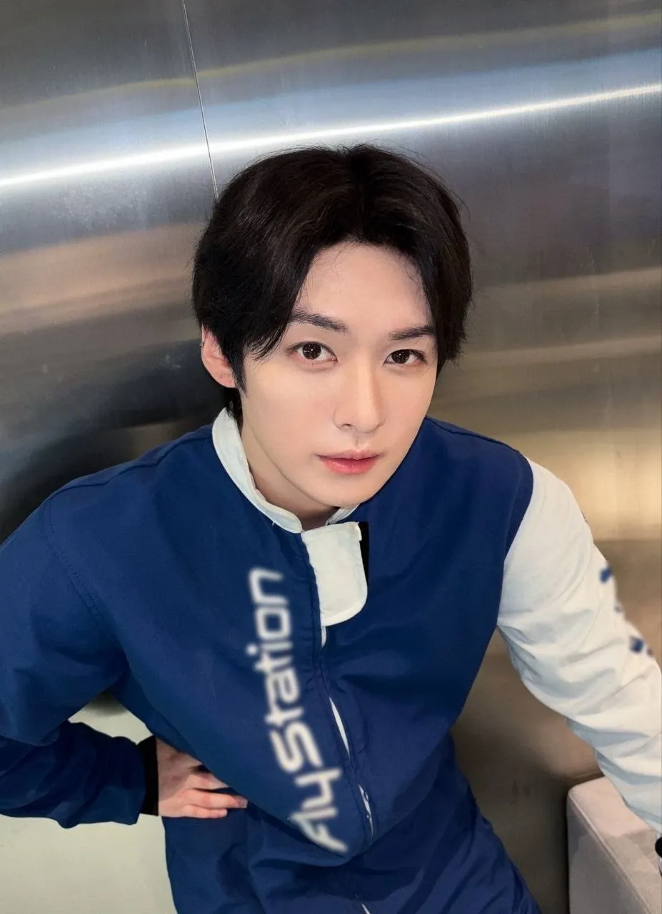 Recent activity shot of Lee Know (Stray Kids)