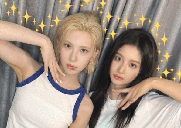 Recent activity shot of NMIXX