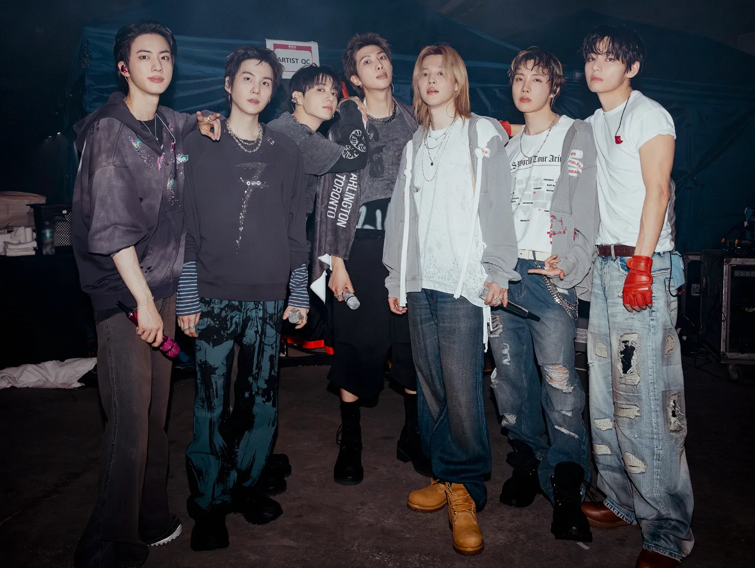 A moment captured by BTS's fan