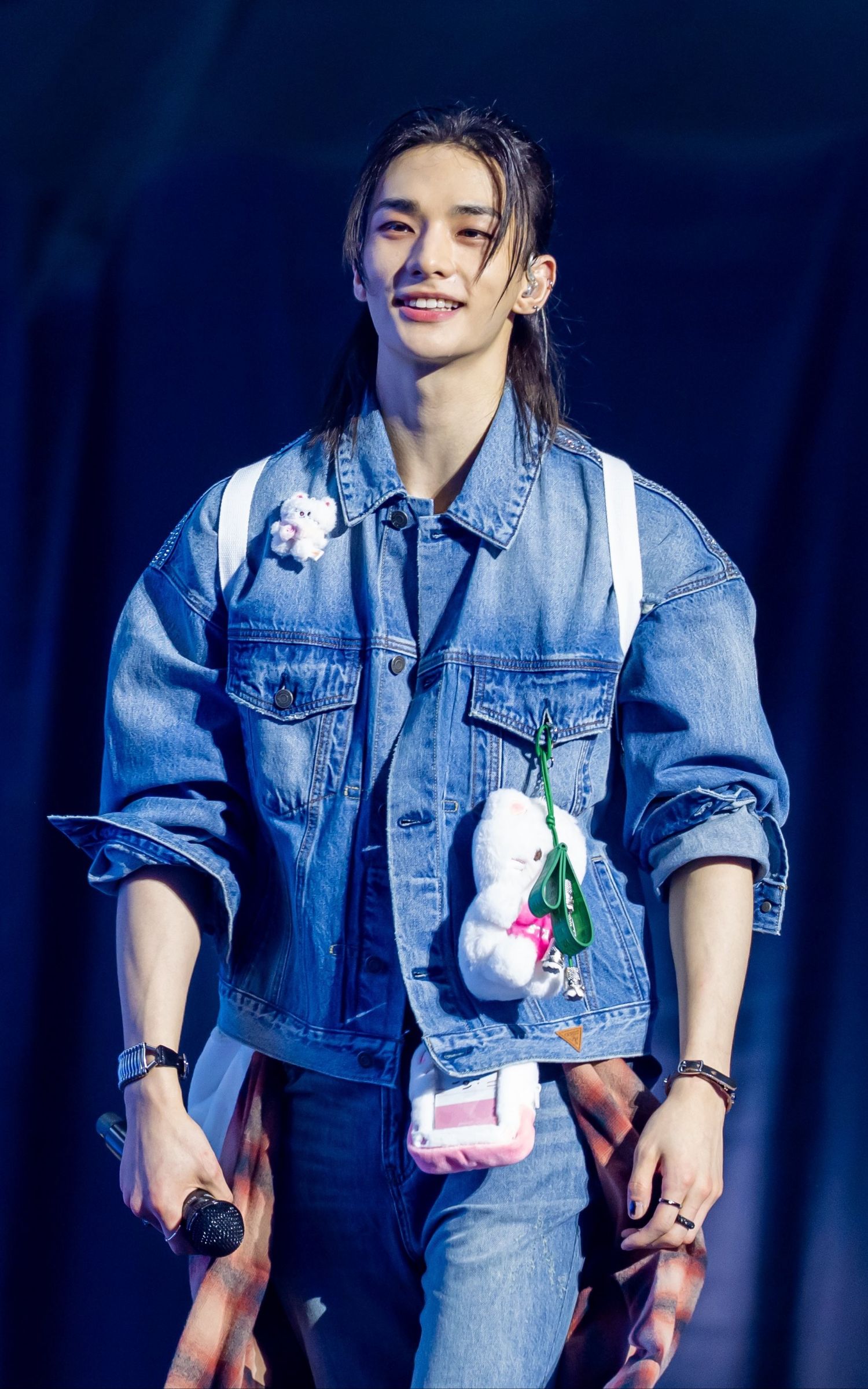 Recent activity shot of Hyunjin (Stray Kids)