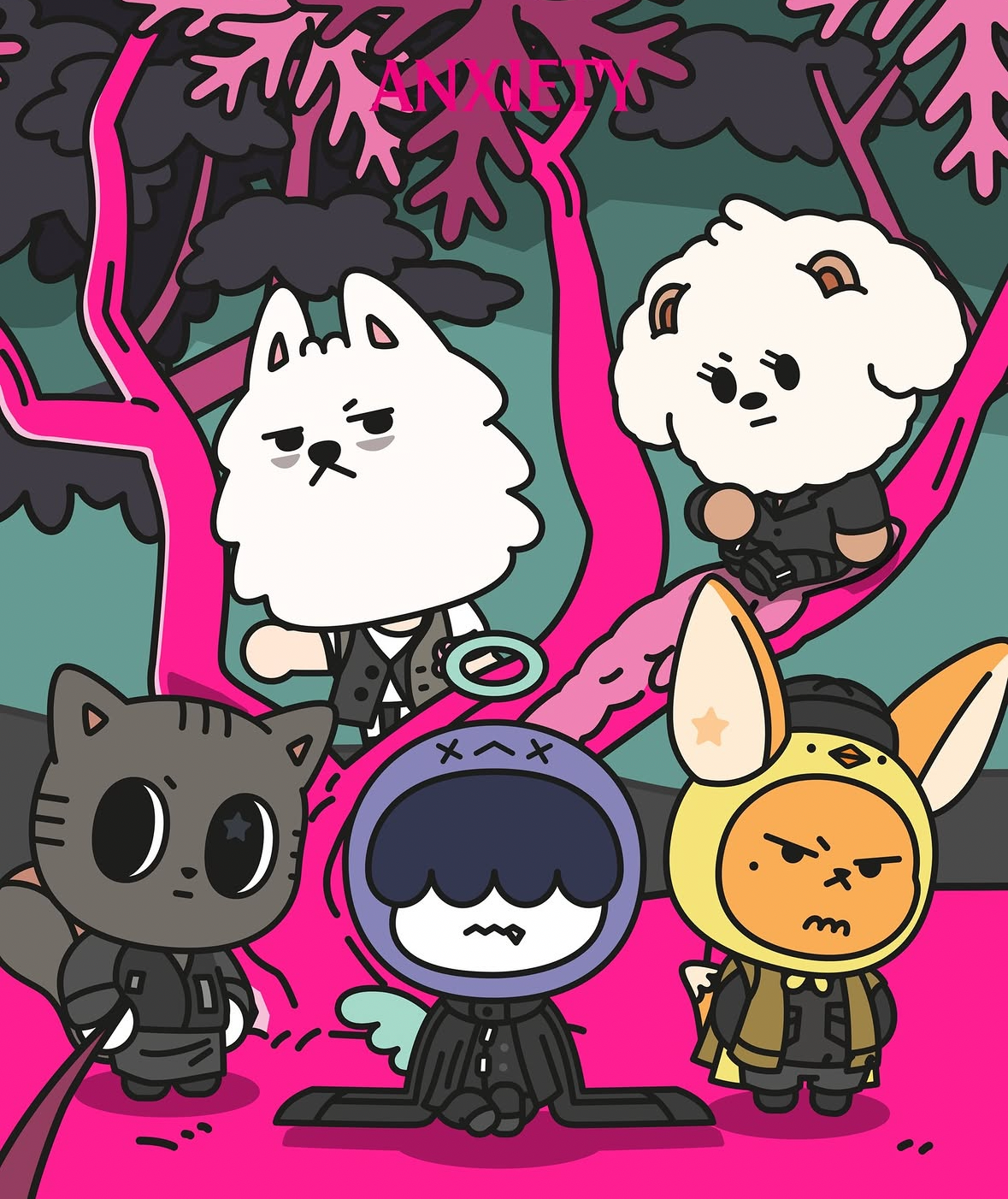 TOMORROW X TOGETHER的幕后花絮