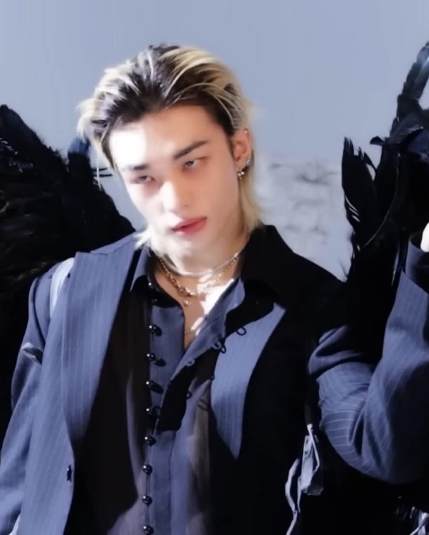 Behind-the-scenes cut of Hyunjin (Stray Kids)