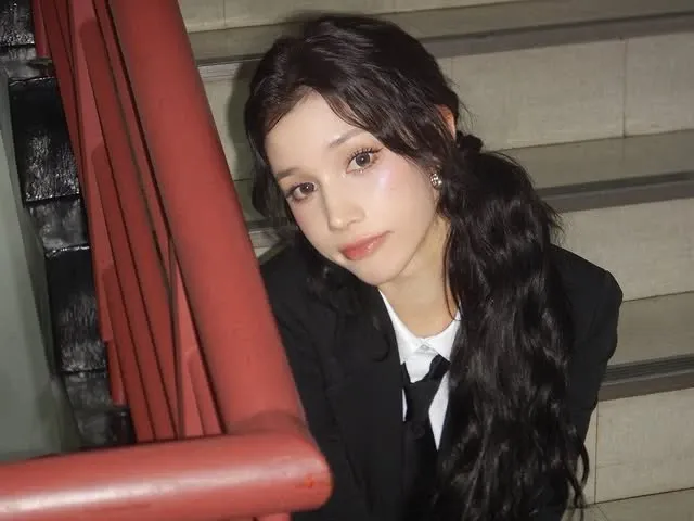 A moment captured by Huening Bahiyyih (Kep1er)'s fan