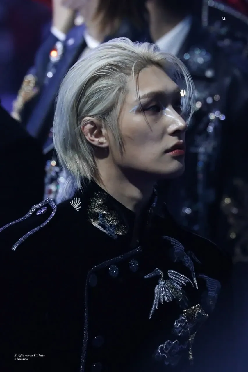 Recent activity shot of Mingi (ATEEZ)