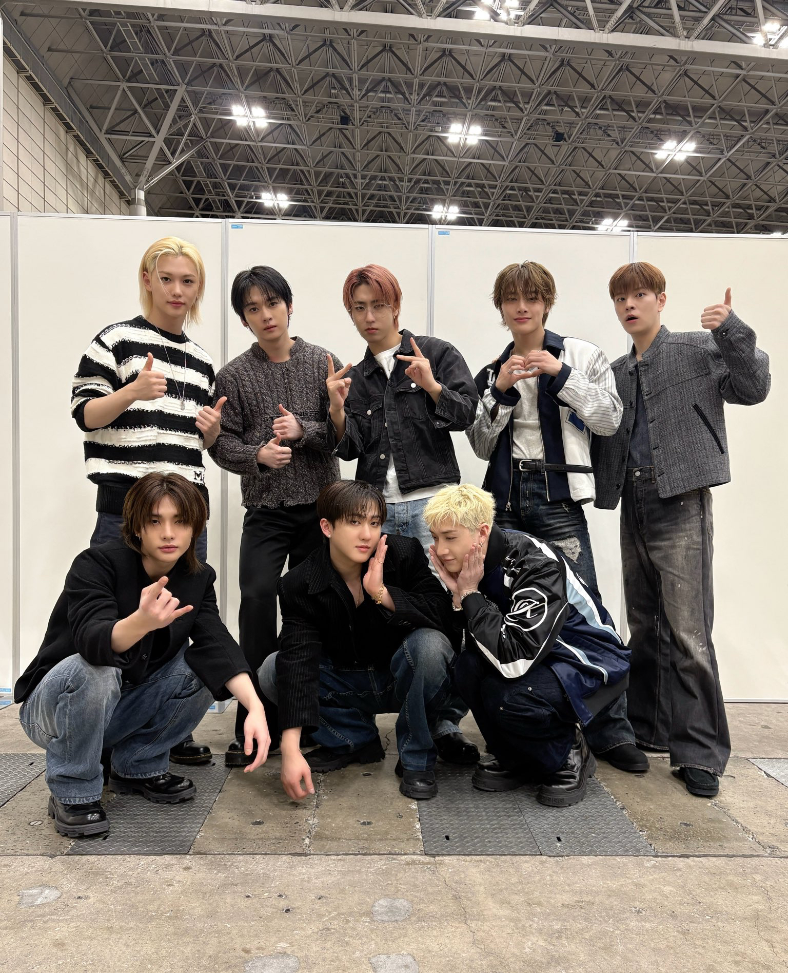 Recent activity shot of Stray Kids