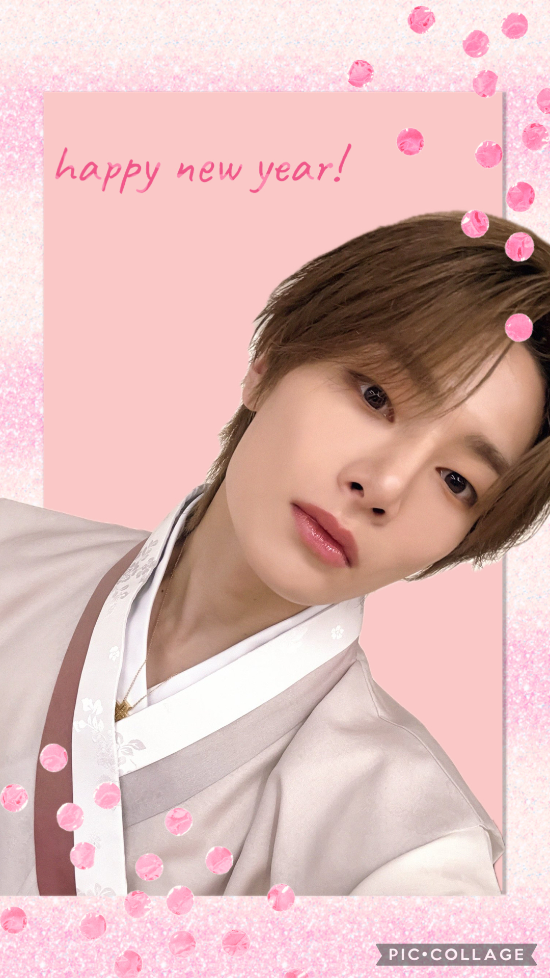 A heartfelt wallpaper shared by I.N (Stray Kids)'s fans