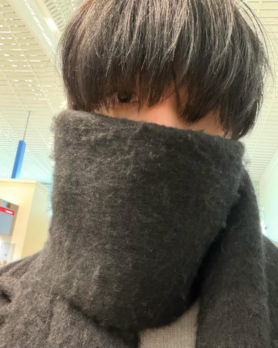 A moment captured by Yunho (ATEEZ)'s fan