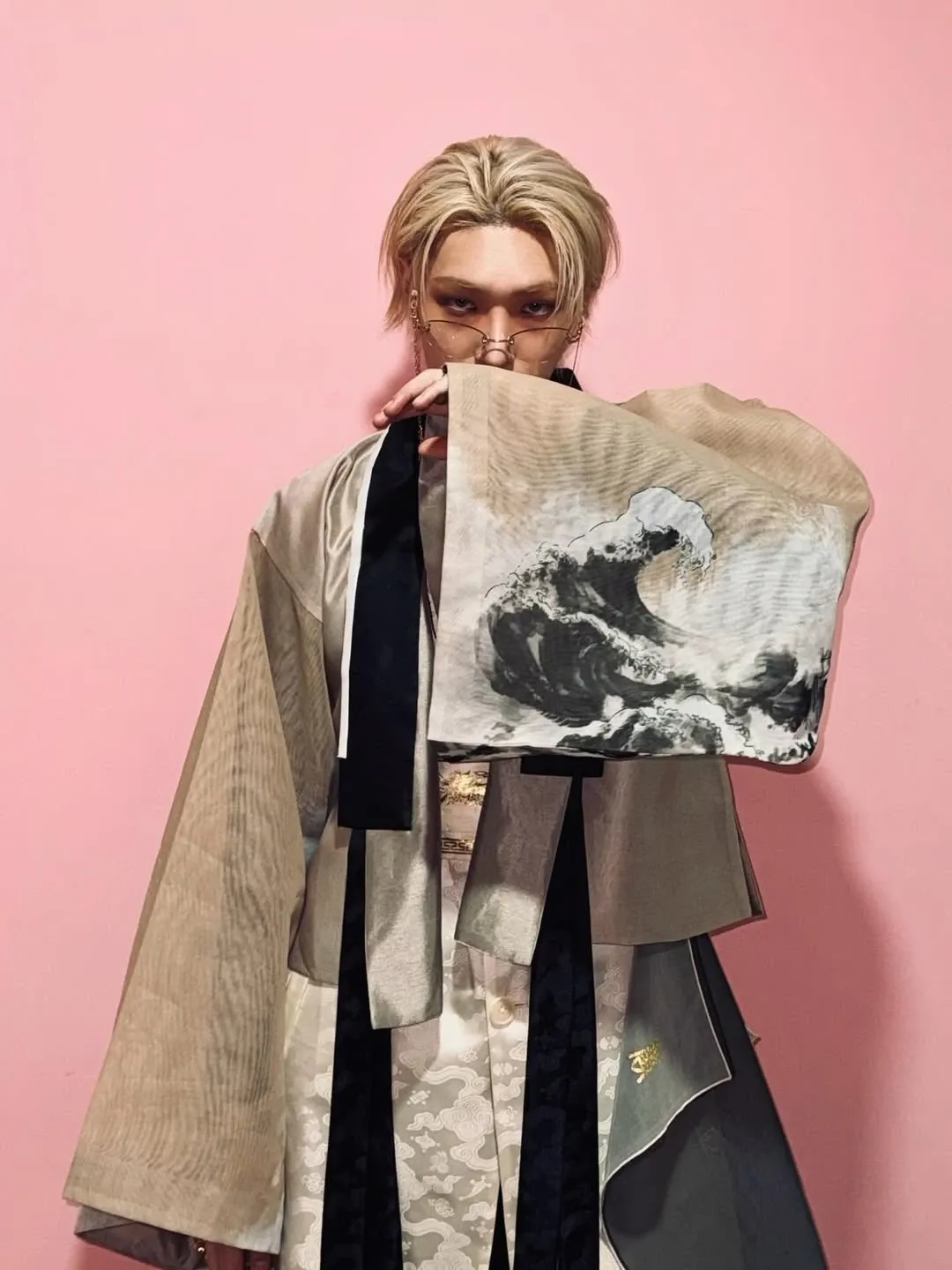 Recent activity shot of Mingi (ATEEZ)