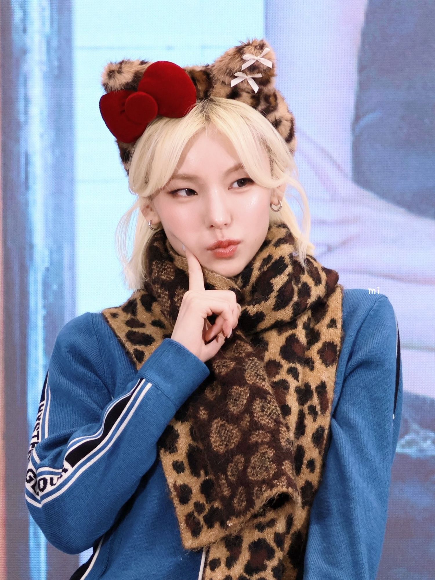 A moment captured by Yeji (ITZY)'s fan