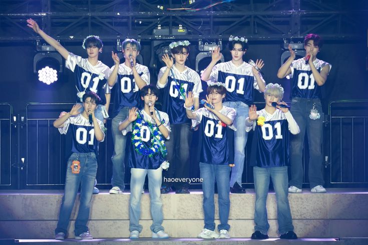 A moment captured by ZEROBASEONE's fan