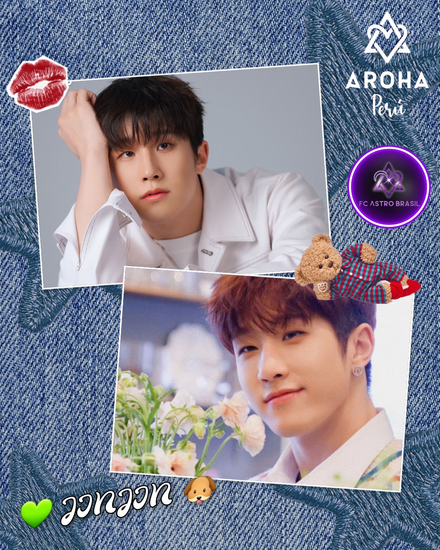 A moment captured by Jinjin (ASTRO)'s fan