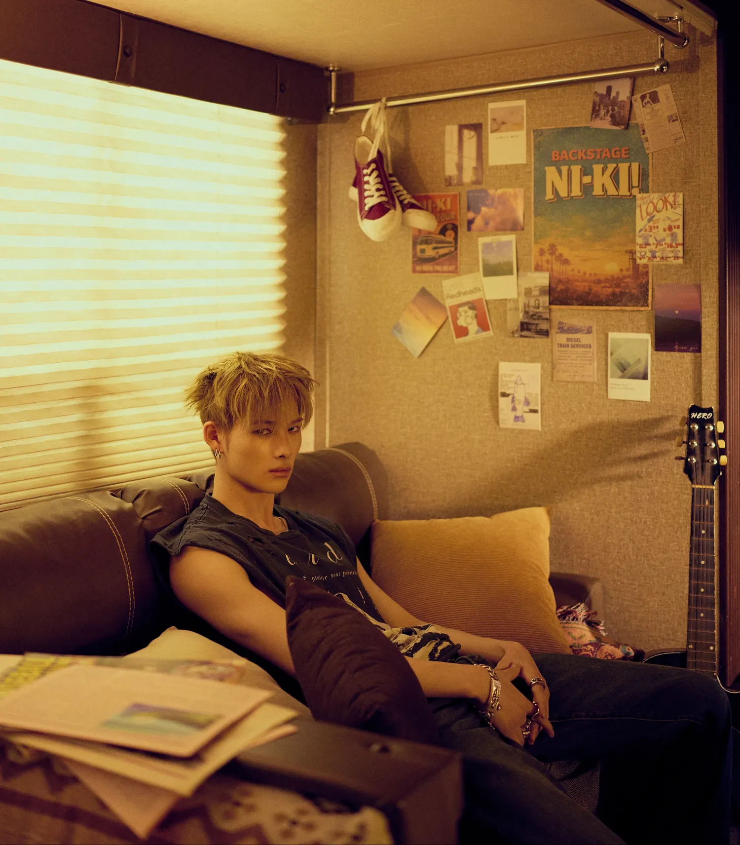 Momen yang diabadikan oleh penggemar NI-KI (ENHYPEN)