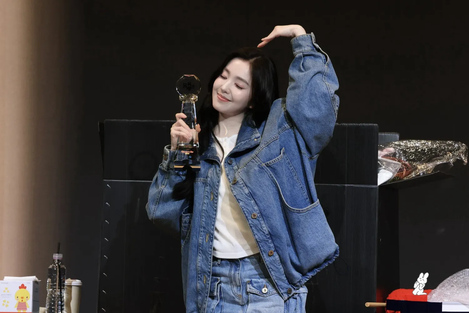 A moment captured by Red Velvet's fan