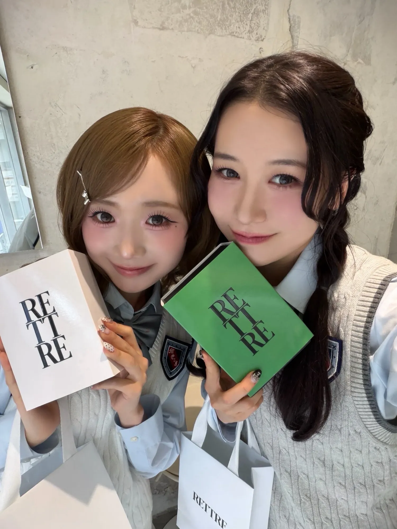 A moment captured by Kasahara Momona (ME:I)'s fan