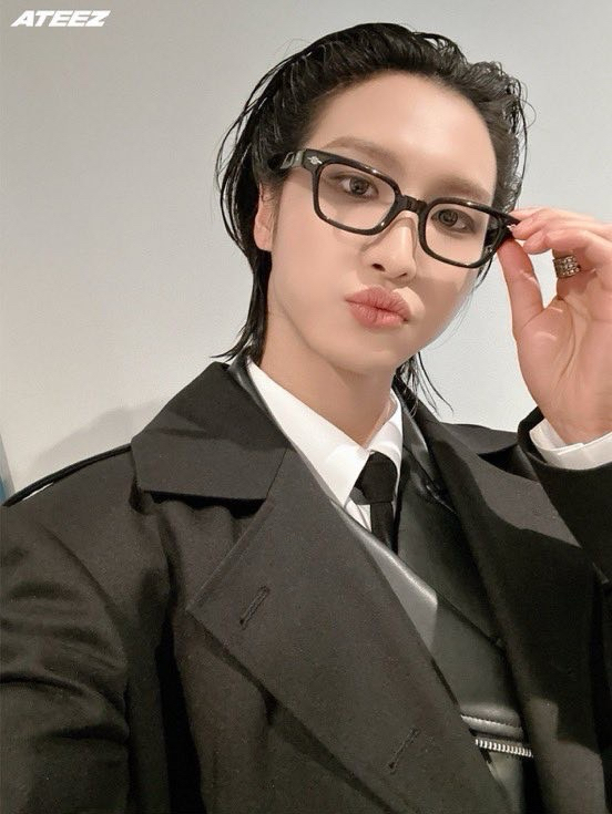 Recent activity shot of Seonghwa (ATEEZ)