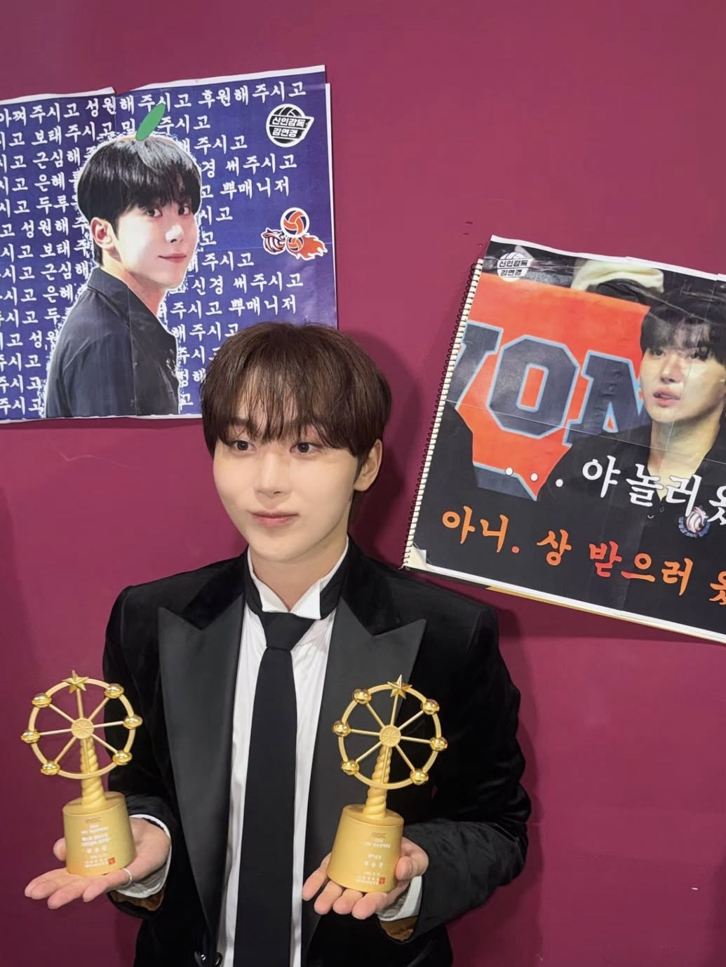 A moment captured by Seungkwan (SEVENTEEN)'s fan