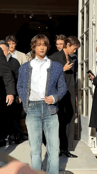 Recent activity shot of Hyunjin (Stray Kids)