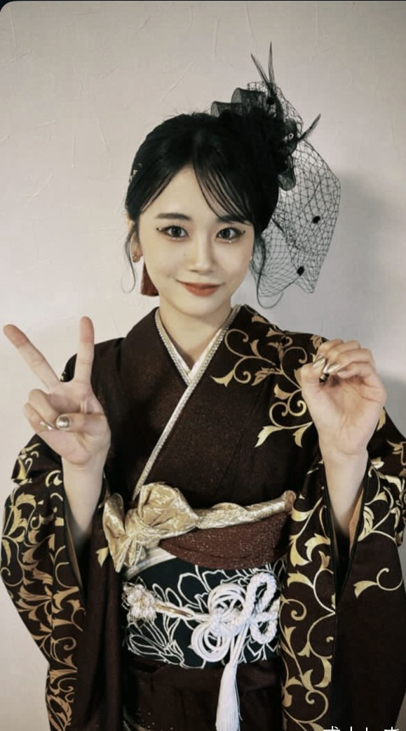 A moment captured by Sasaki Kokona's fan