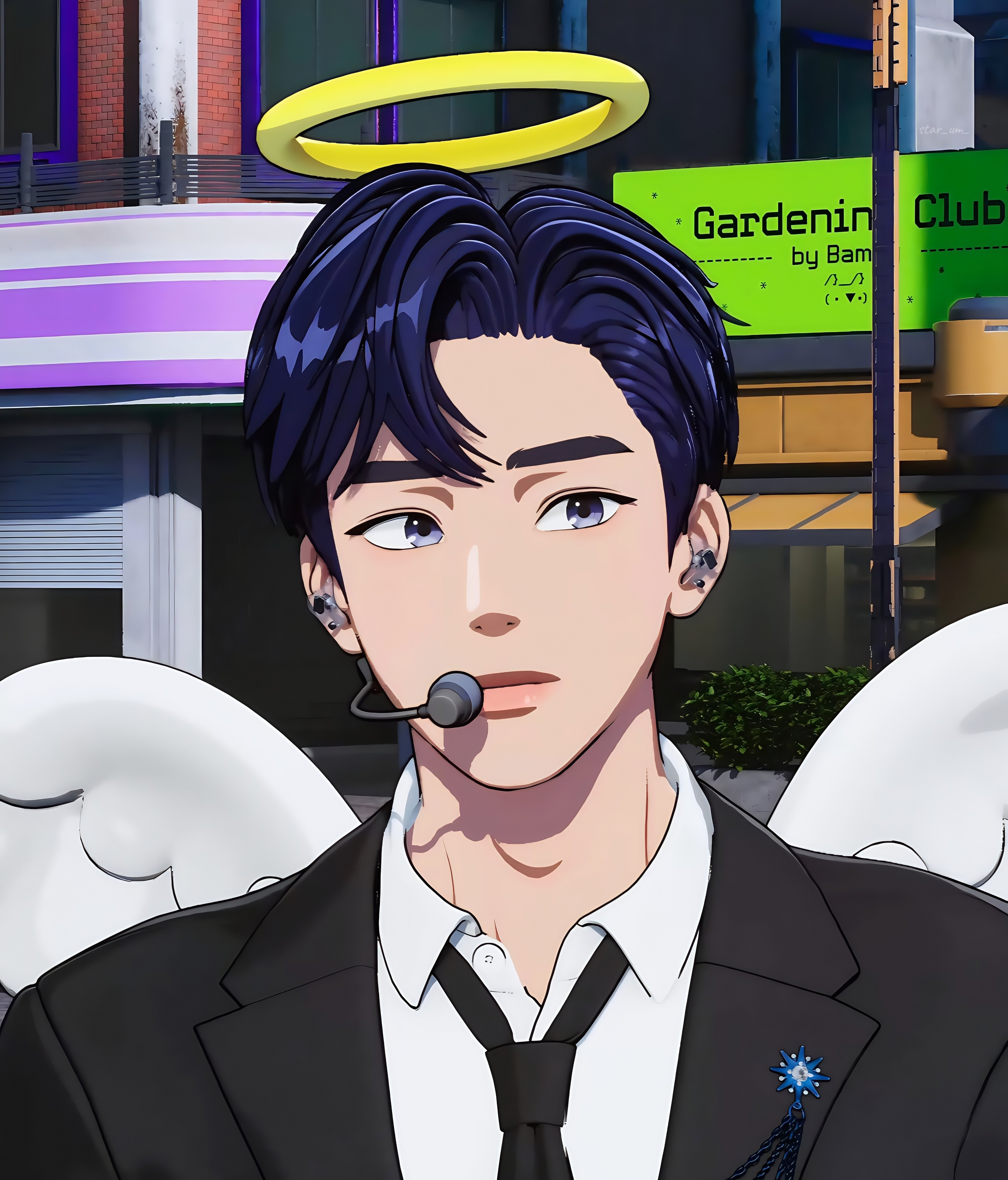 A moment captured by Yejun (PLAVE)'s fan