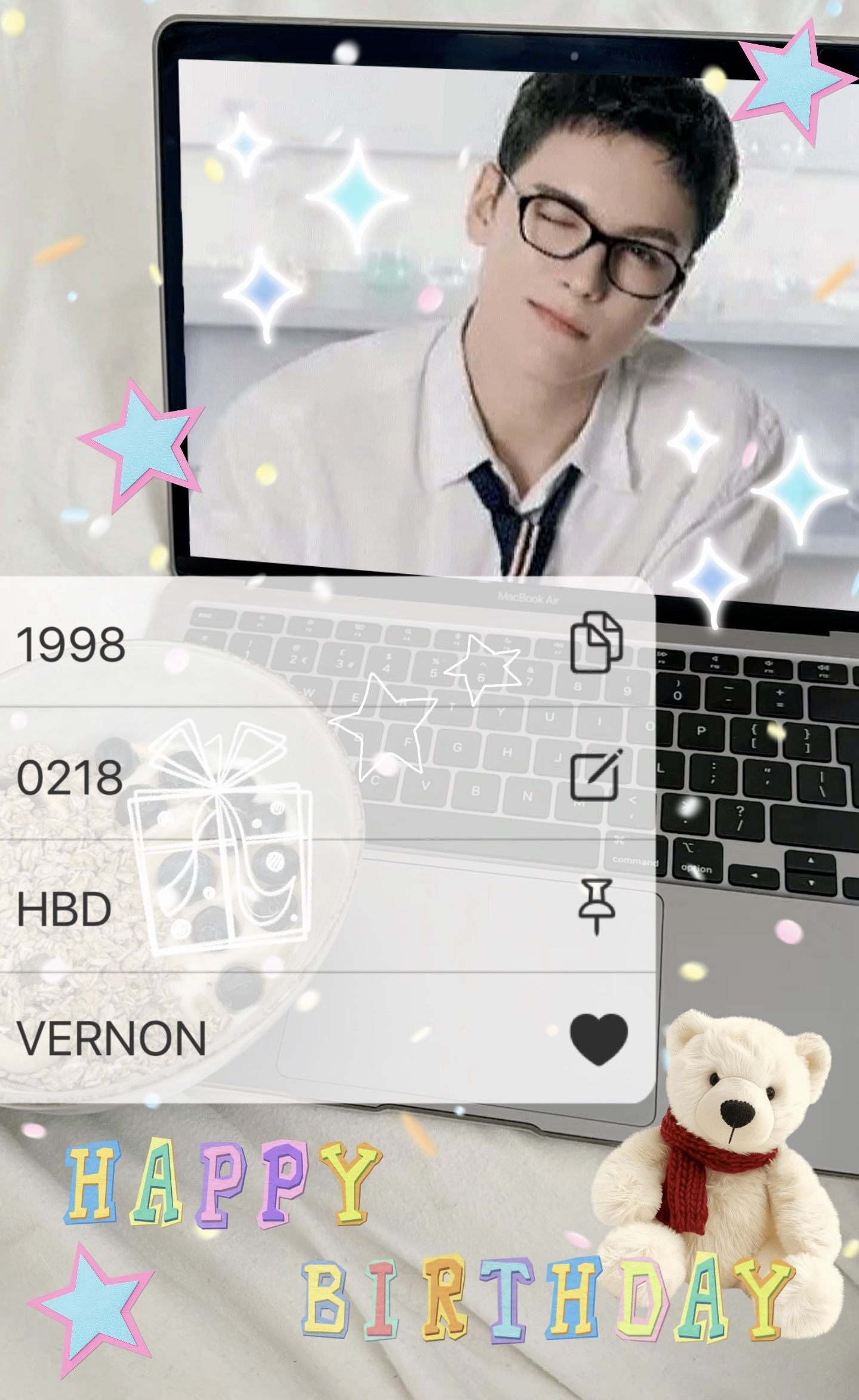 Latest photo of Vernon (SEVENTEEN)