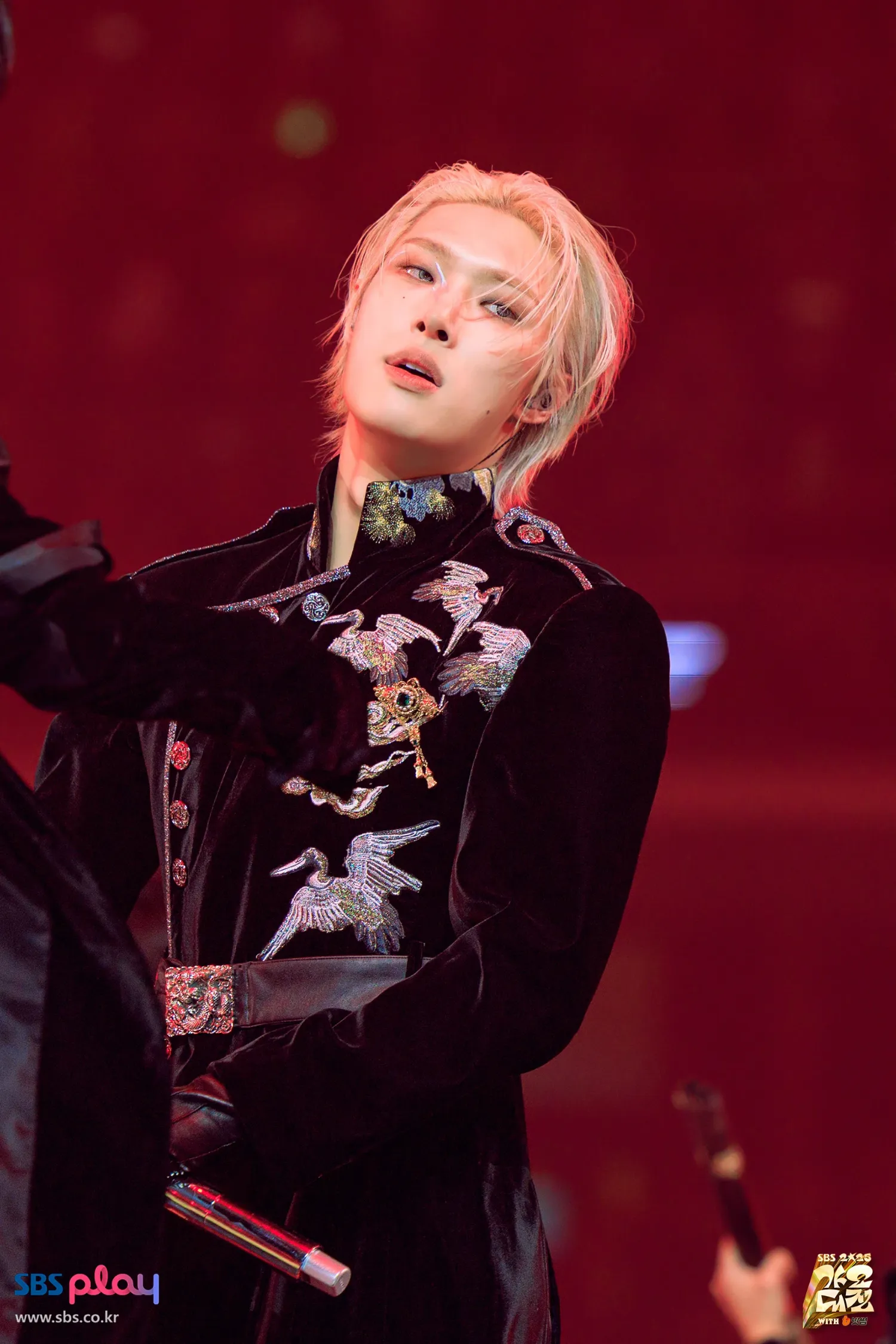 A moment captured by Mingi (ATEEZ)'s fan