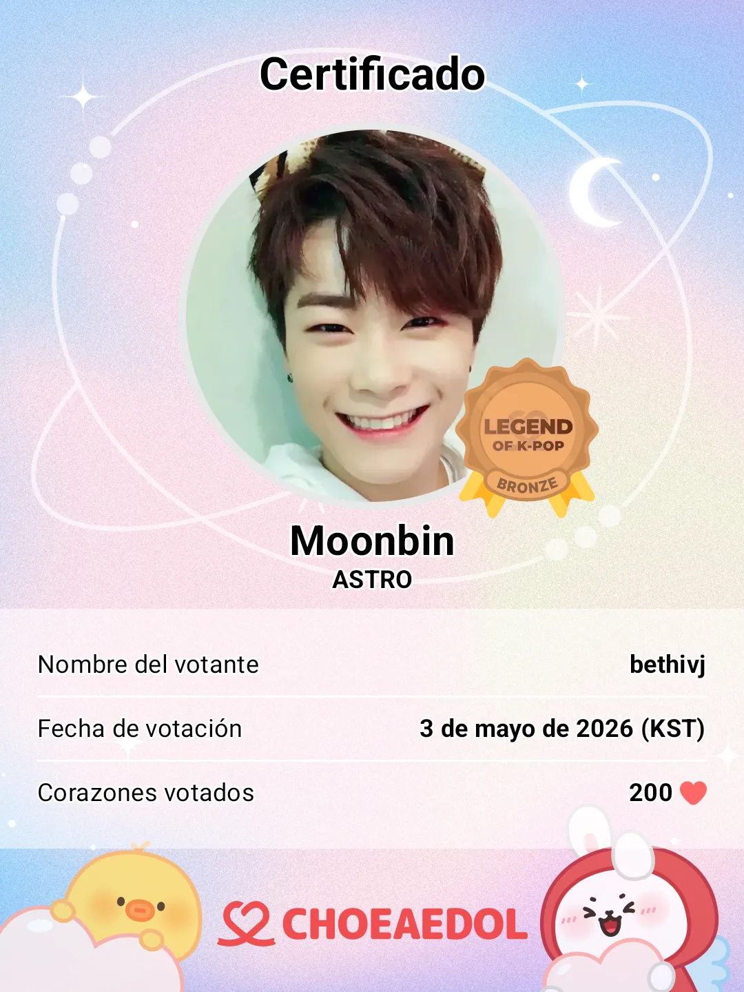Behind-the-scenes cut of Moonbin (ASTRO)