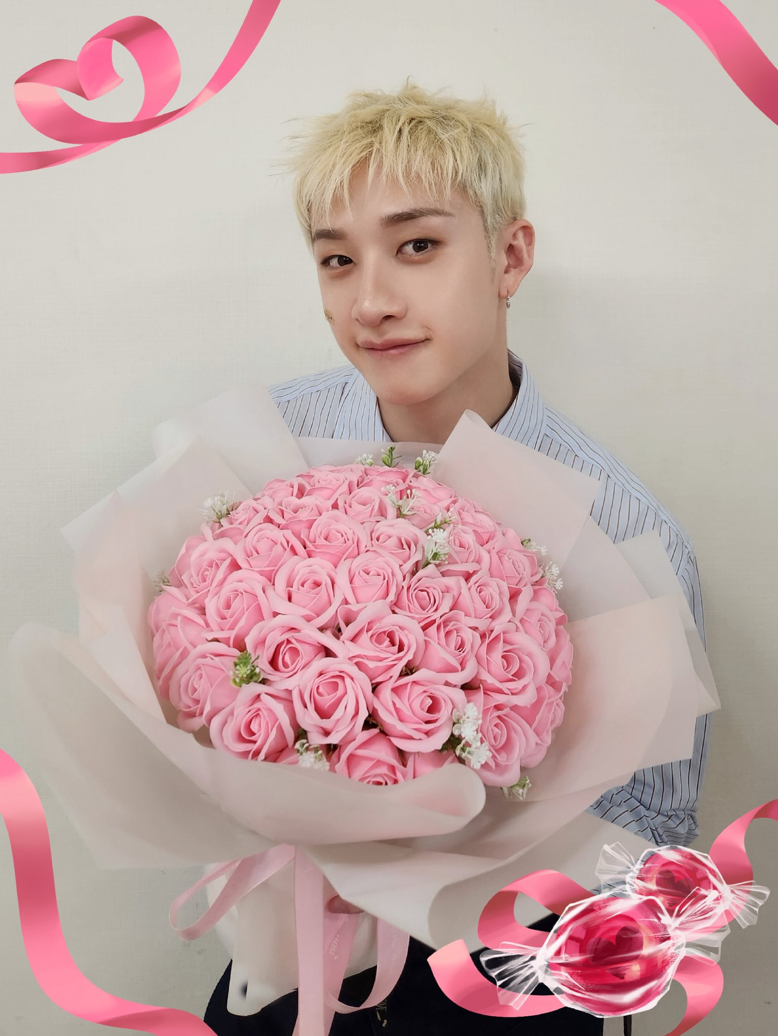 Recent activity shot of Bang Chan (Stray Kids)