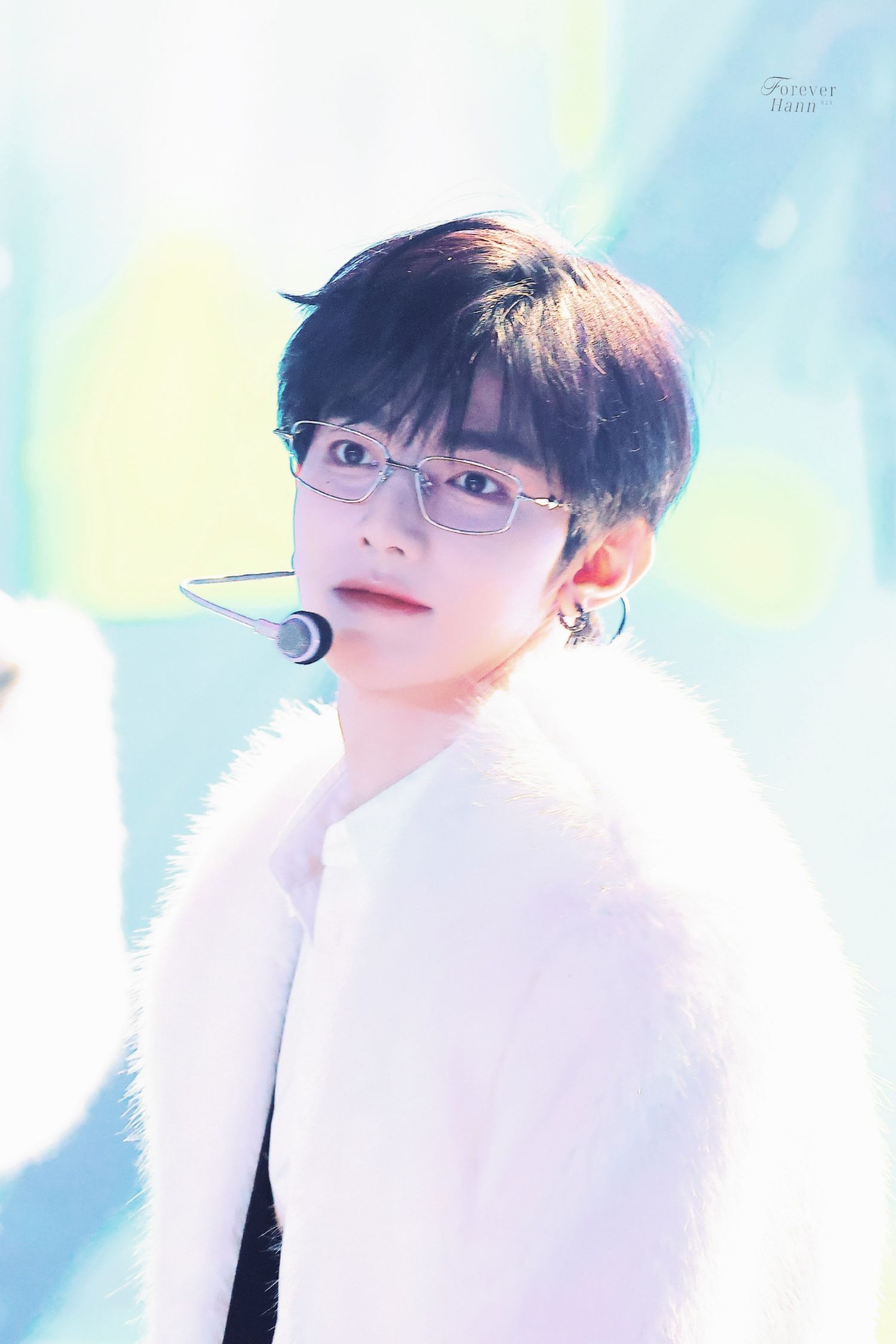 Recent activity shot of Zhang Hao (ZEROBASEONE)