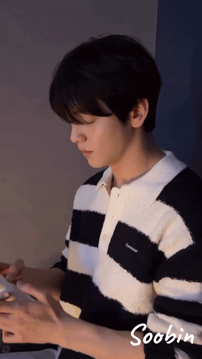 Behind-the-scenes cut of Soobin (TOMORROW X TOGETHER)