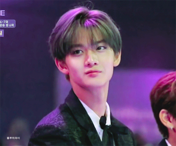 A moment captured by Bae Jinyoung's fan