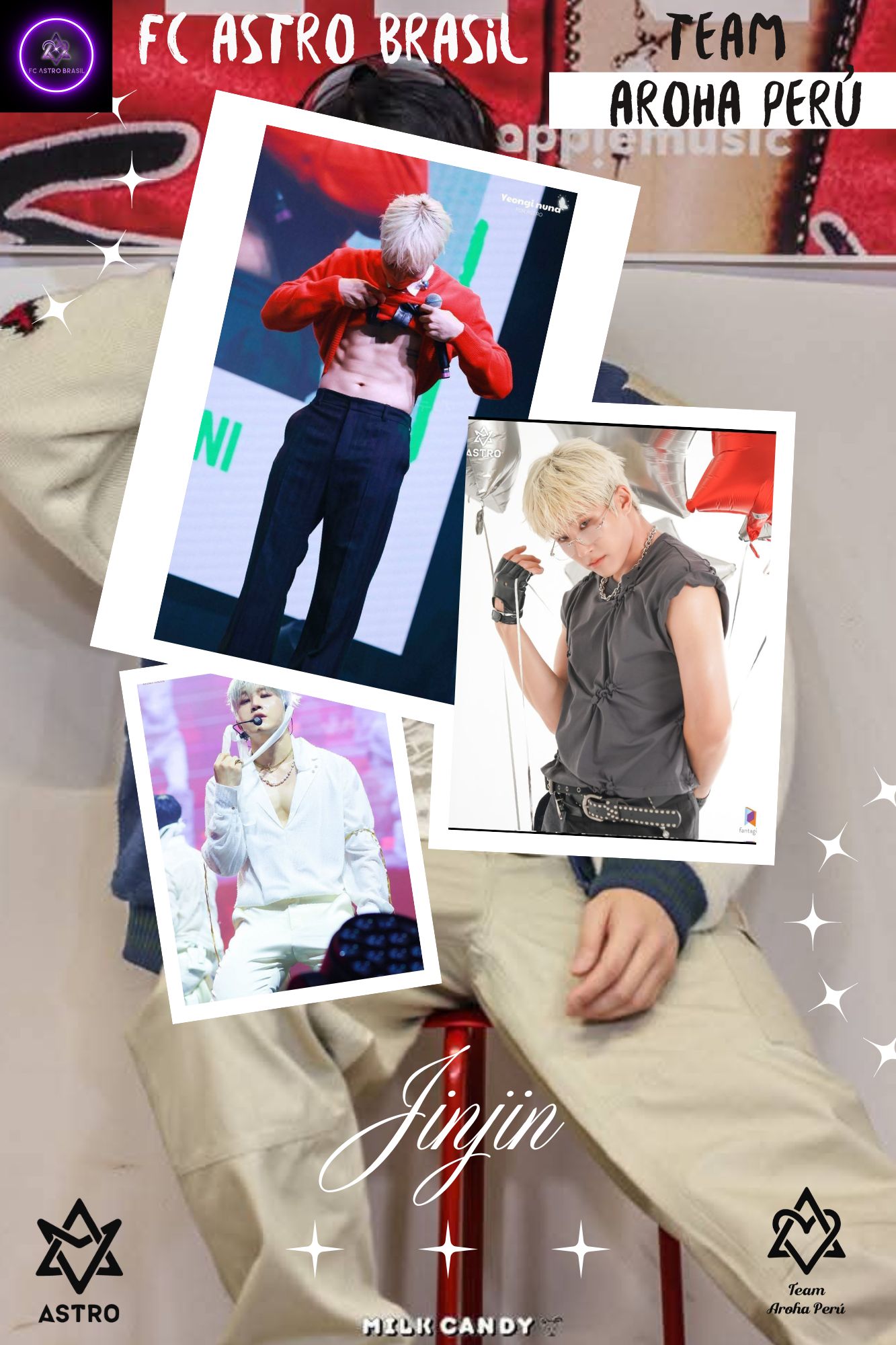 Recent activity shot of Jinjin (ASTRO)