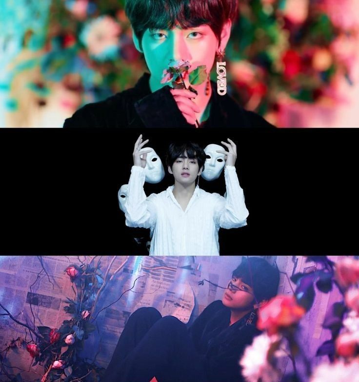 Recent activity shot of V (BTS)