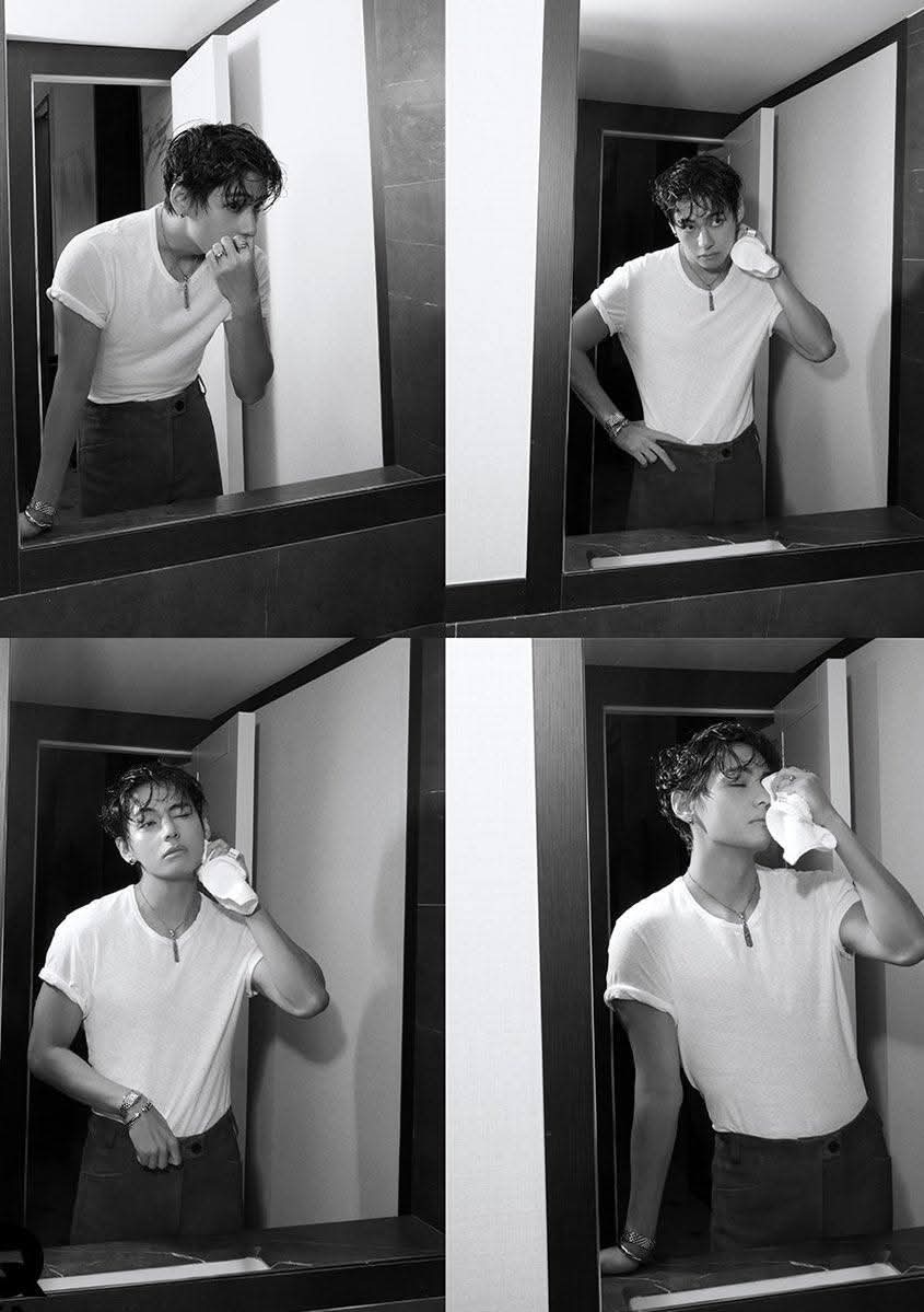 뷔 (방탄소년단) 최근 활동샷