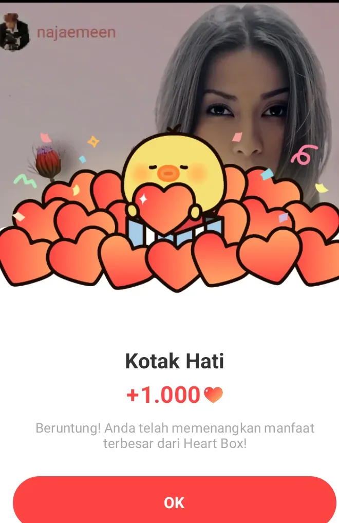 A moment captured by Anggun's fan