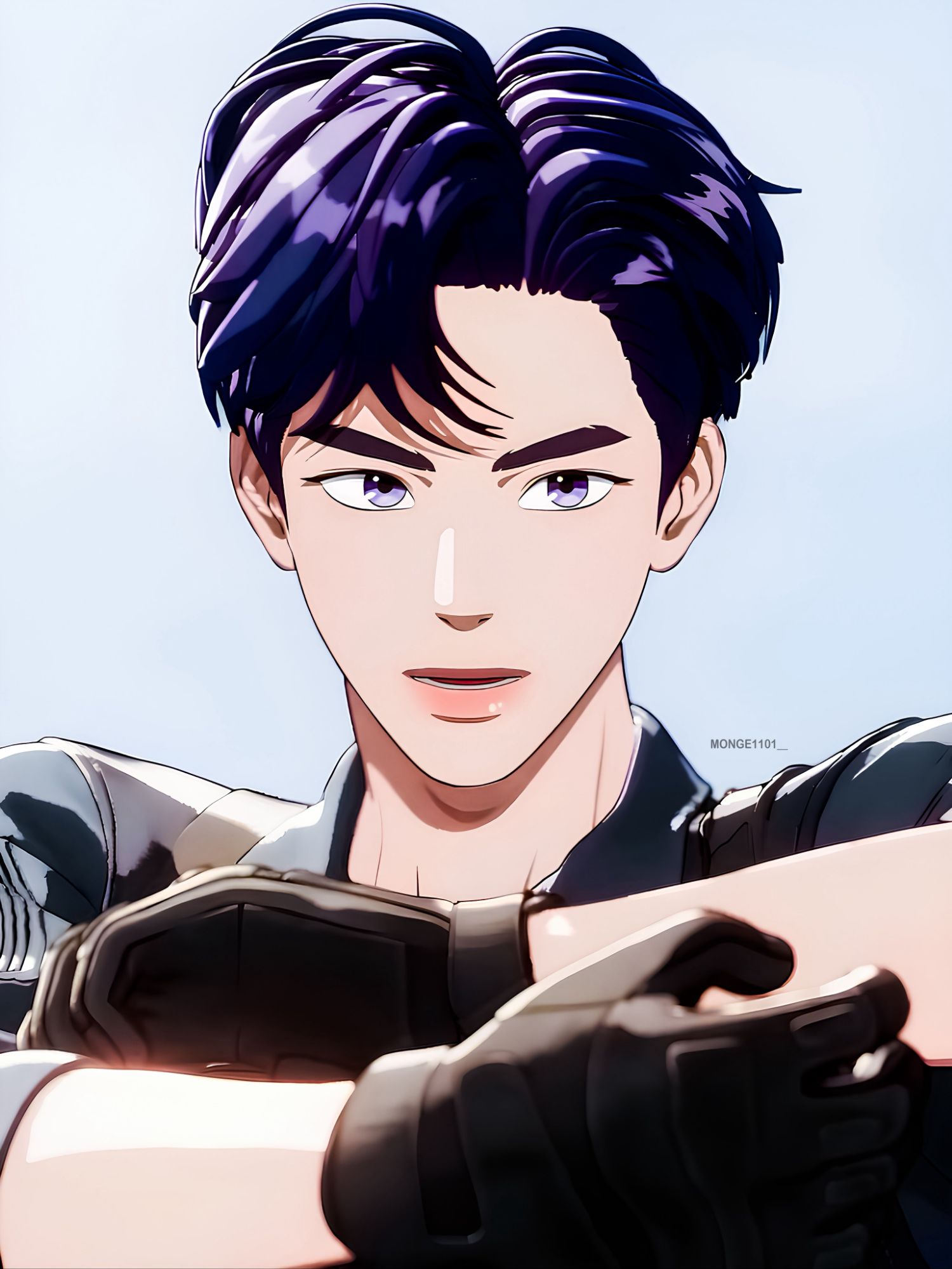 A moment captured by Yejun (PLAVE)'s fan